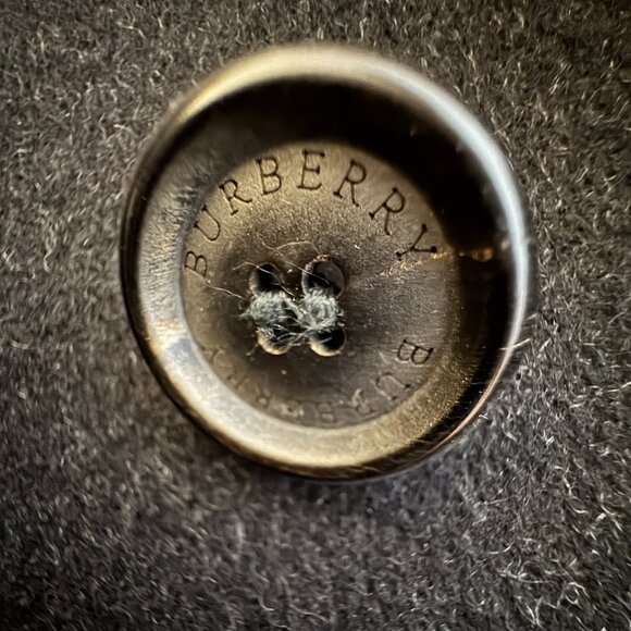 MEN'S BURBERRY CASHMERE COAT - Picture 4 of 6